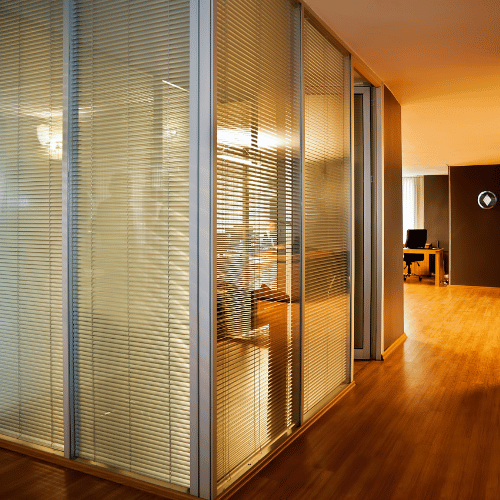 best office aluminium and glass partition, glass doors installation services and aluminium windows installation services provider in ahmedabad.