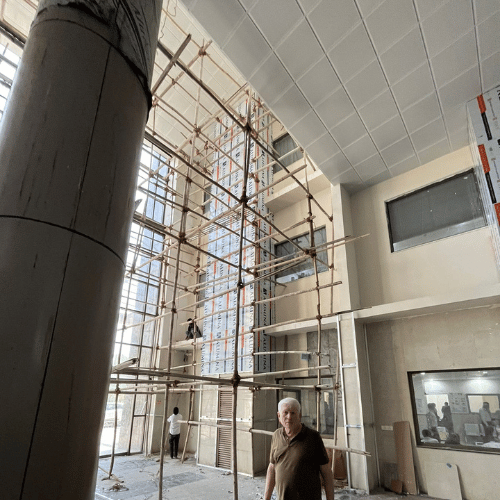 best facade and aluminium composite panel cladding work provider company in ahmedabad,gujarat,india.