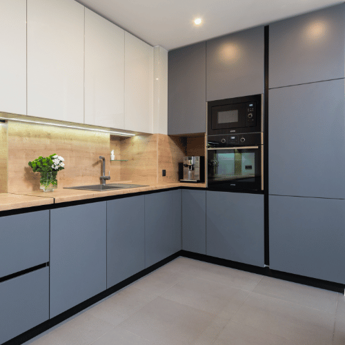 best aluminium and glass profile shutter installation company for kitchen in ahmedabad, Gujarat.