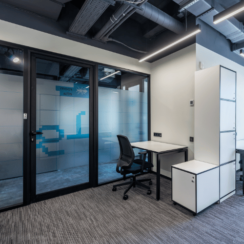 best aluminium glass office partition, glass doors, folding doors, sliding doors installation service provider in ahmedabad.