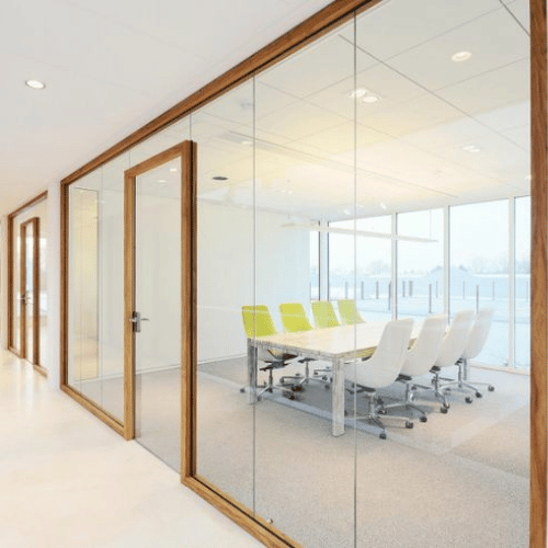 aluminium glass office partition and glass doors installation services provider company in ahmedabad, gujarat